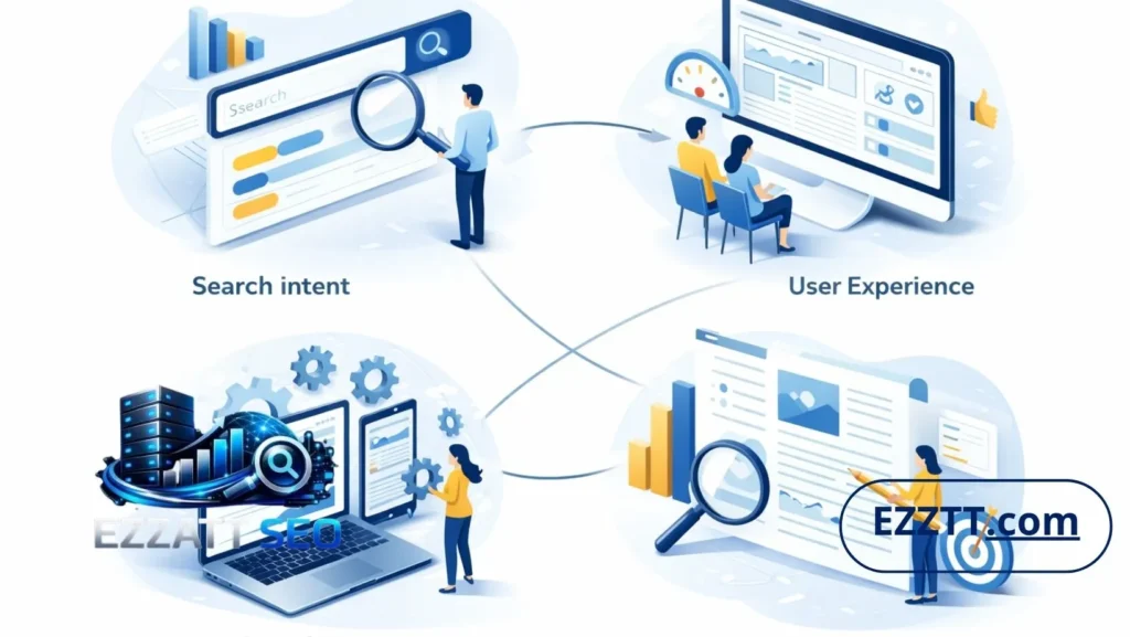 أفضل متخصص SEO في مصر والكويت | خدمات سيو احترافية بنتائج حقيقية 4 المهام التي يقوم بها متخصص سيو