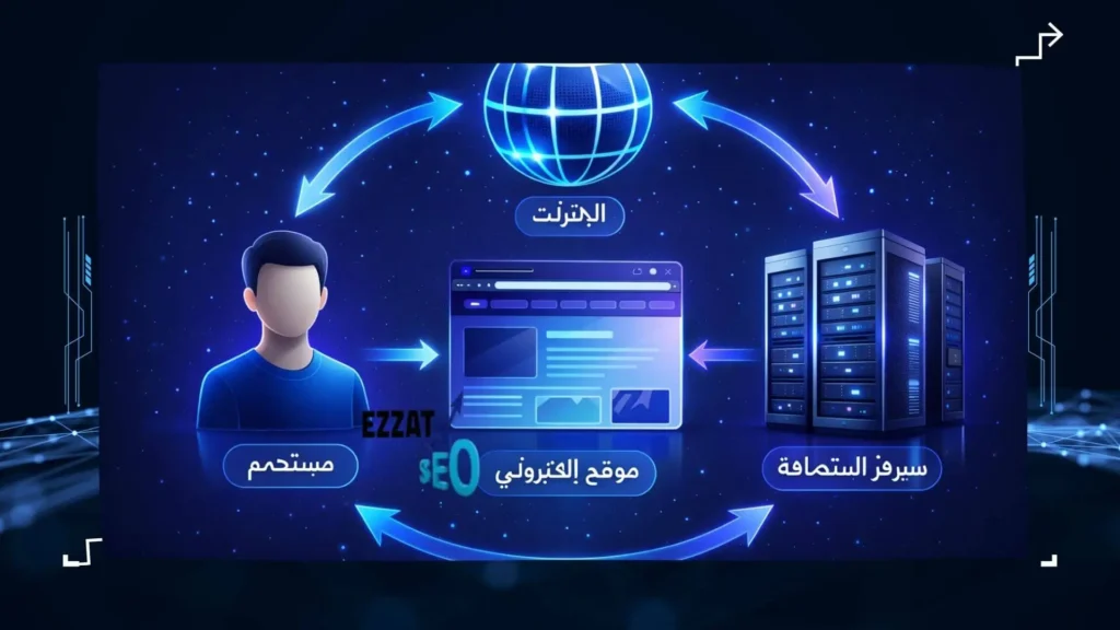شرح استضافة المواقع للمبتدئين