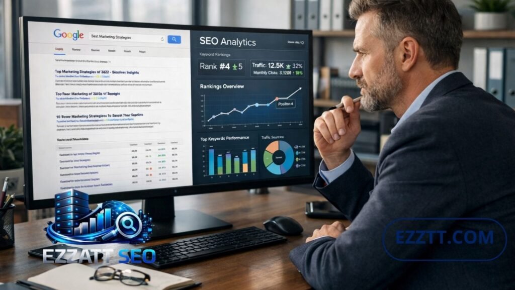 اختيار أفضل متخصص SEO لتحسين ترتيب الموقع في نتائج البحث