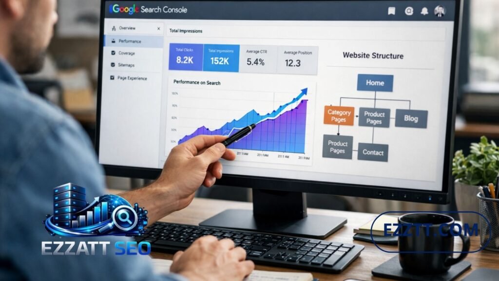 تحسين السيو الداخلي وتحليل أداء الموقع باستخدام أدوات SEO